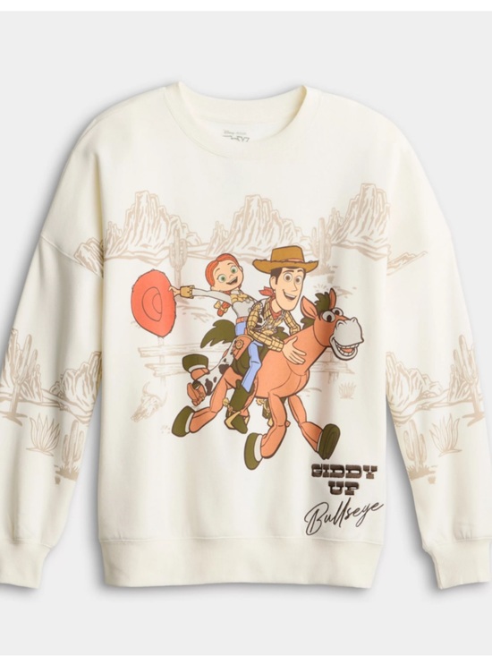 Disney Tops - Pixar's Toy Story Graphic Pullover Sweatshirt Juniors XL